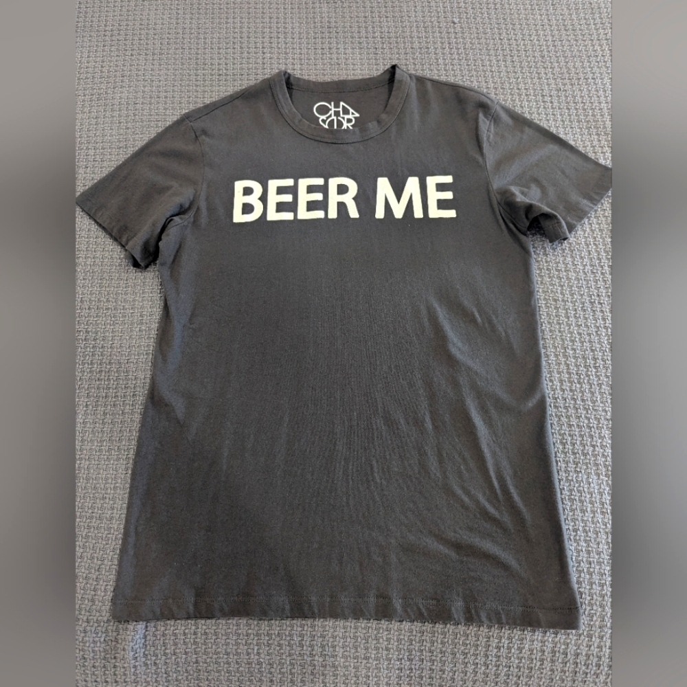 Gray "BEER ME" T-Shirt